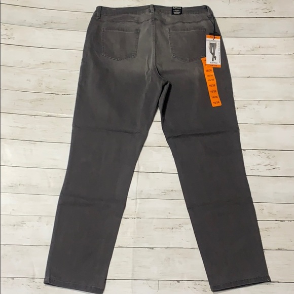 NWT Buffalo David Bitton Gray Skinny Jeans Sz. 16 - Picture 2 of 6